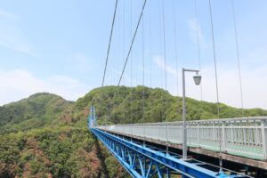 常陸太田市 竜神大吊橋