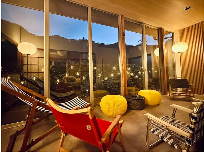 加美屋リゾート奥多摩 テラス&風呂 加美屋リゾート奥多摩 テラス&風呂