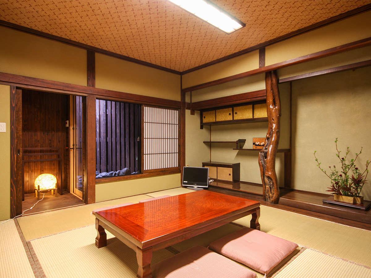 阿蘇 つるや旅館 露天風呂付き客室 阿蘇 つるや旅館 露天風呂付き客室