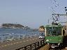 鎌倉高校前駅からの景色
