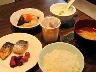 朝食ブッフェ：和食の品々