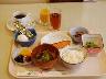 しっかりした朝食は好評です