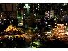 ライトアップされた夜景ががきれいな浅草寺側のお部屋（イメージ）